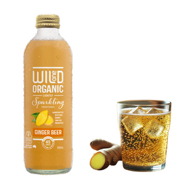 Organic Sparkling Ginger Beer 345ml - Piece