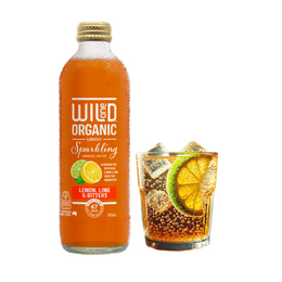 Organic Sparkling Lemon, Lime, Bitters 345ml - Piece