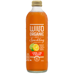 Organic Sparkling Lemon, Lime, Bitters 345ml - Piece