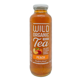 Peach Organic Iced-Tea Piece–  360ml