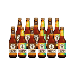 12 x Organic Hemp + Kombucha Mixed 330ml - Box