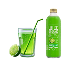 Organic Sparkling Amazon Lime 345ml - Piece