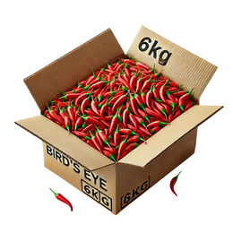 Chilli Birds Eye 6Kg - Box