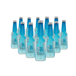 12 x Natural Sparkling Mineral Water 330ml - Glass