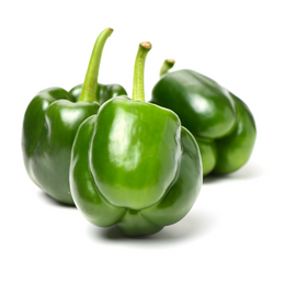 Capsicum Green / Chilli Green Peppers 8Kg - Box