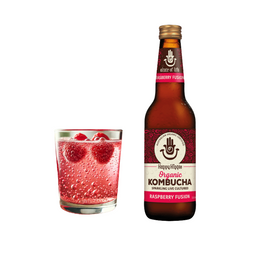 Raspberry Fusion Organic Kombucha 330ml - Piece