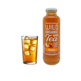 Peach Organic Iced-Tea Piece–  360ml