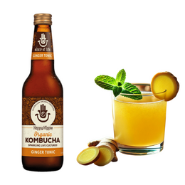 Ginger Tonic Organic Kombucha 330ml - Piece