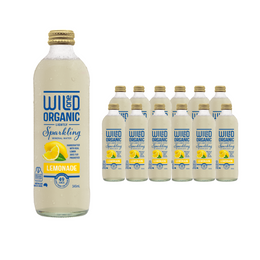 12 x Organic Sparkling Lemonade 345ml - Box