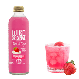 Organic Sparkling Strawberries & Cream  345ml - Piece