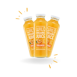 12 x Organic Orange Juice 360ml- Box