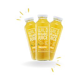 12 x Organic Pineapple Juice 360ml- Box