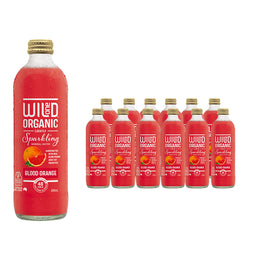 12 x Organic Sparkling Blood Orange 345ml - Box